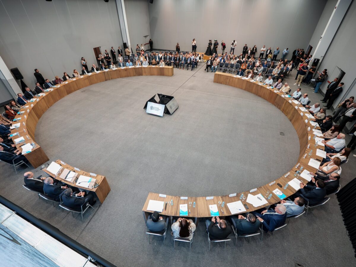 En imágenes, el lanzamiento del Consejo Económico y Social