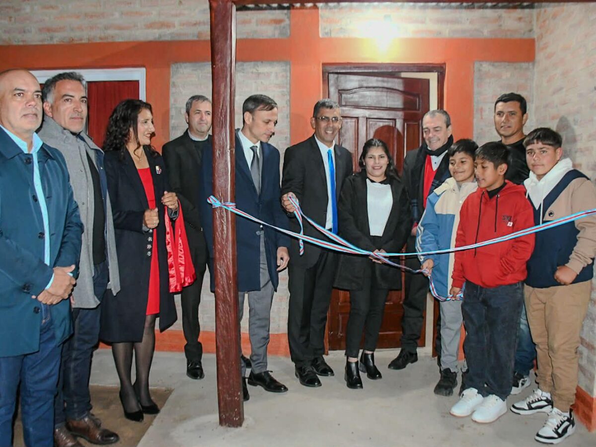 En el 133° aniversario de La Cañada se inauguraron vivienda sociales