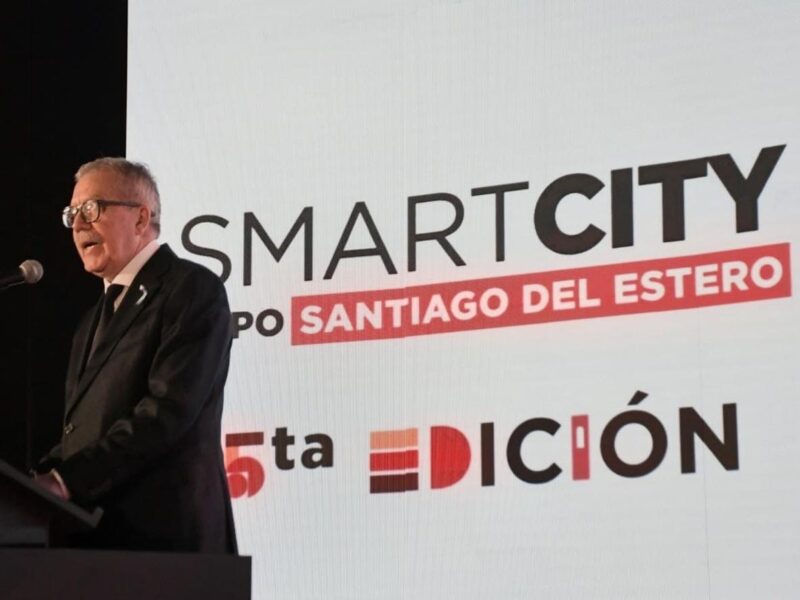 El Gobernador Elías Suárez encabezó la apertura oficial del Smart City Expo Santiago del Estero 2026
