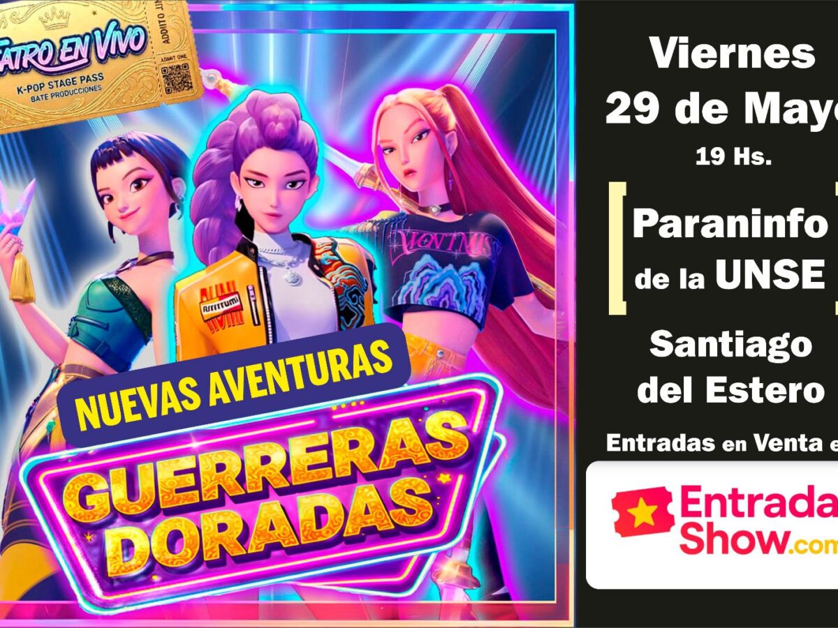 ”Guerreras Doradas – Nuevas Aventuras”, llega el 29 de Mayo a Santiago