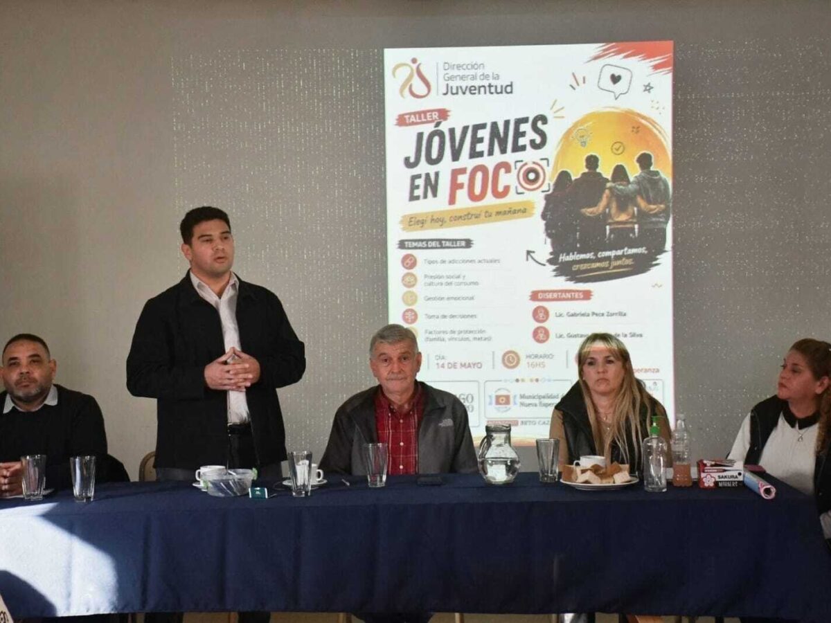 Exitosa jornada del Taller “Jóvenes en Foco” en Nueva Esperanza