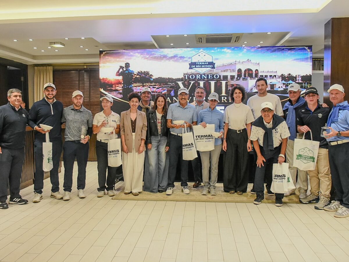 Se realizó el Torneo VIII Aniversario Termas de Río Hondo Golf Club