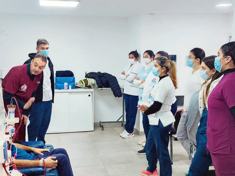 El Hospital Dr. Gumersindo Sayago fortaleció la formación interdisciplinaria en Nefrología y Hemodiálisis