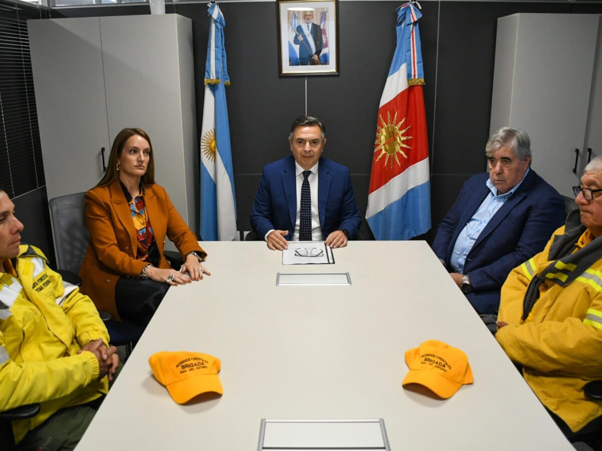 Lanzaron la Campaña Provincial de Prevención y Combate de Incendios Forestales 2026