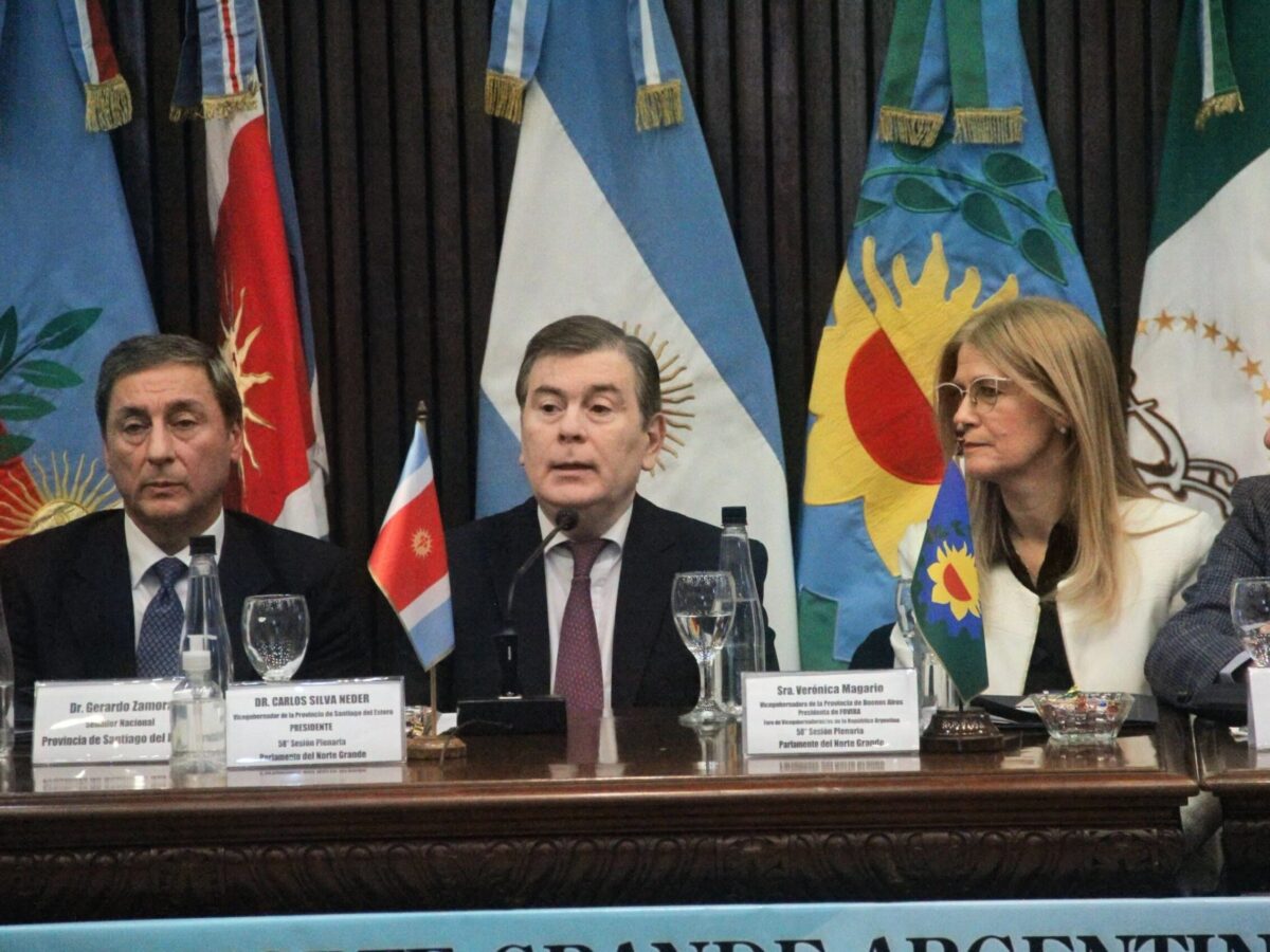 Gerardo Zamora: “Las provincia somos el país y la nación es una entelequia”