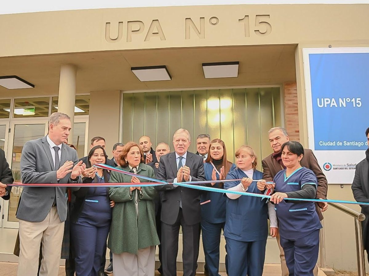El Gobernador Elías Suárez inauguró la nueva UPA N° 15 en el Barrio Sarmiento de la Capital