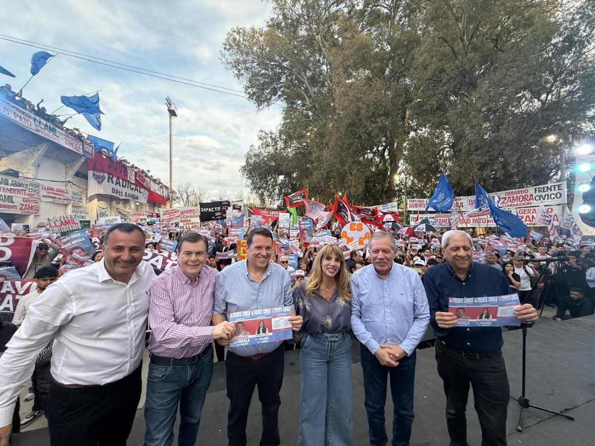 Llamil Abdala recibió un respaldo multitudinario a su candidatura en dos plenarios acompañado por Gerardo Zamora y Elías Suárez