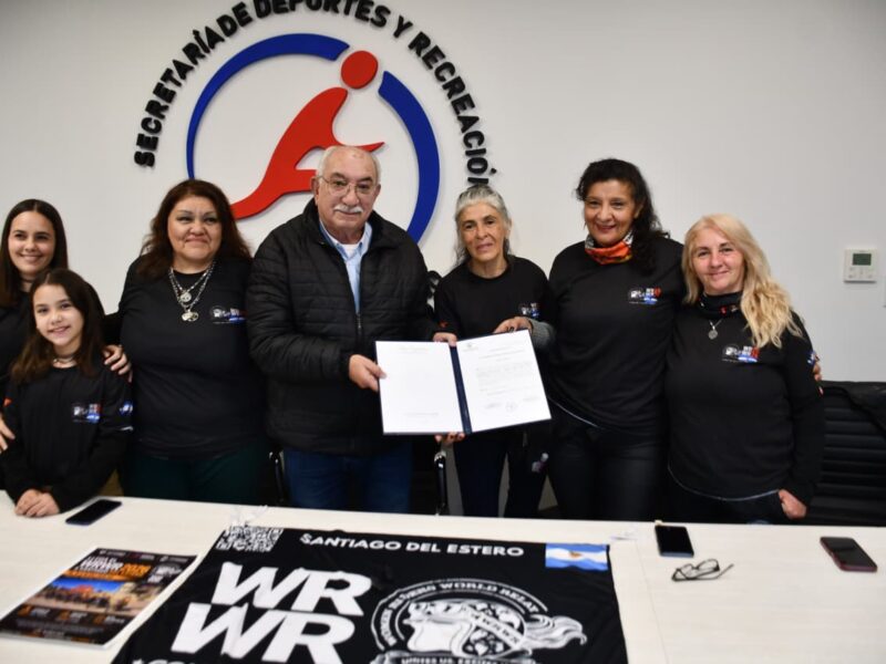 El Women Riders World Relay recorrerá la ciudad Capital y Las Termas