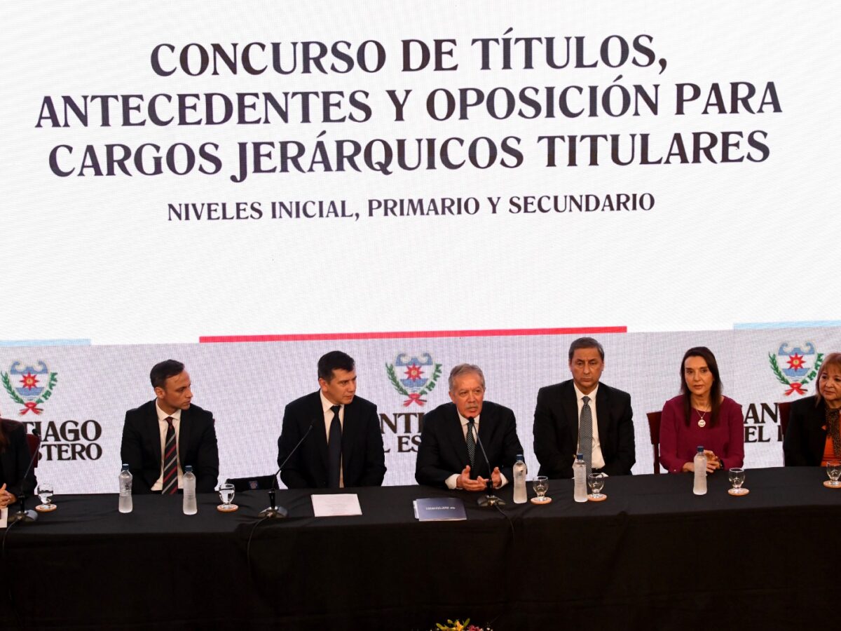 El Gobernador Elías Suárez firmó un convenio histórico para la jerarquización y titularización docente en la provincia