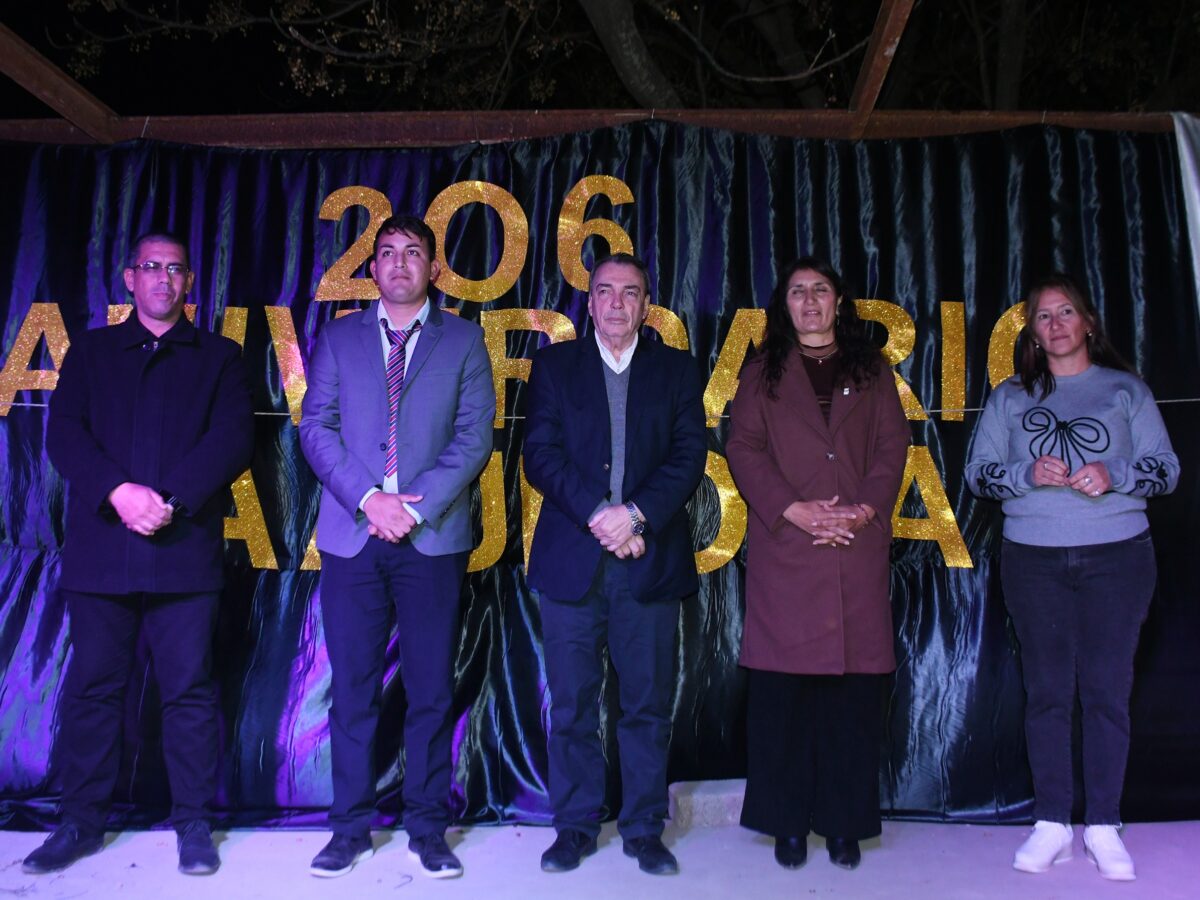 La Aurora celebró sus 206° años con un acto y la entrega de viviendas sociales