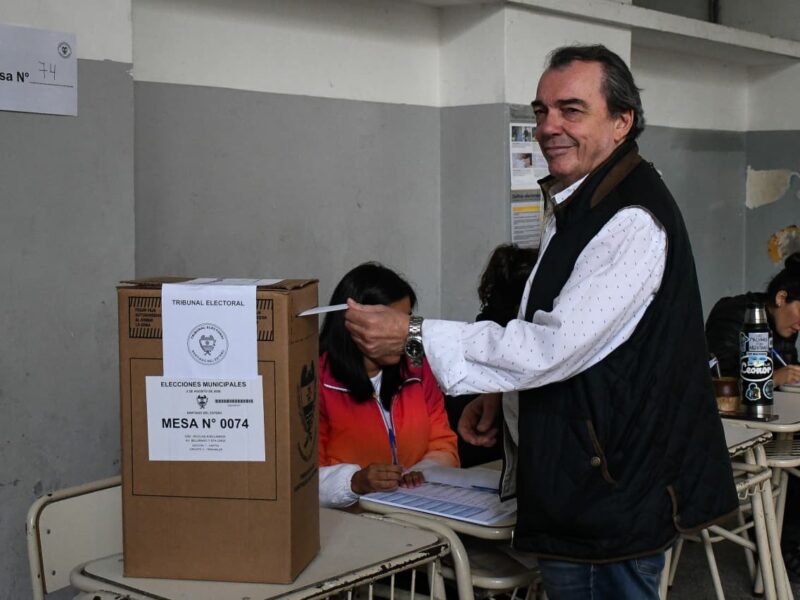 Elecciones municipales 2026: Niccolai subrayó la normalidad de la jornada electoral y llamó a los ciudadanos a votar