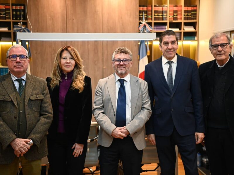 La Ministra de Justicia recibió en Casa de Gobierno al Dr. Fabián Salvioli