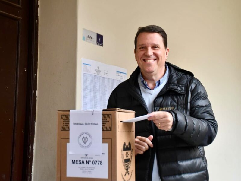 Elecciones municipales 2026: Llamil Abdala valoró el compromiso de los vecinos con las urnas en La Banda