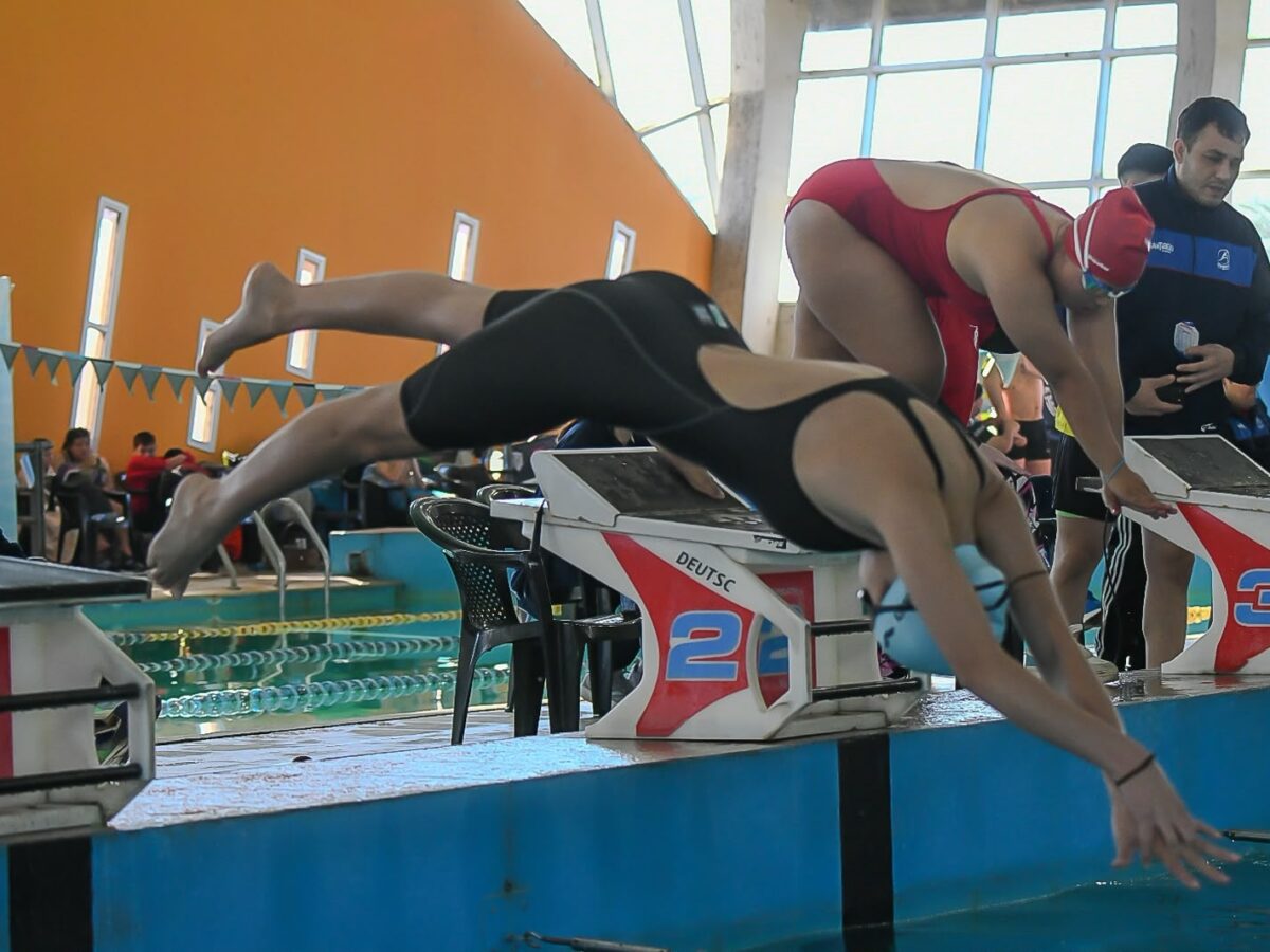 Arrancó la tercera fecha de la Liga Argentina de Natación Paralímpica en el Natatorio Madre de Ciudades