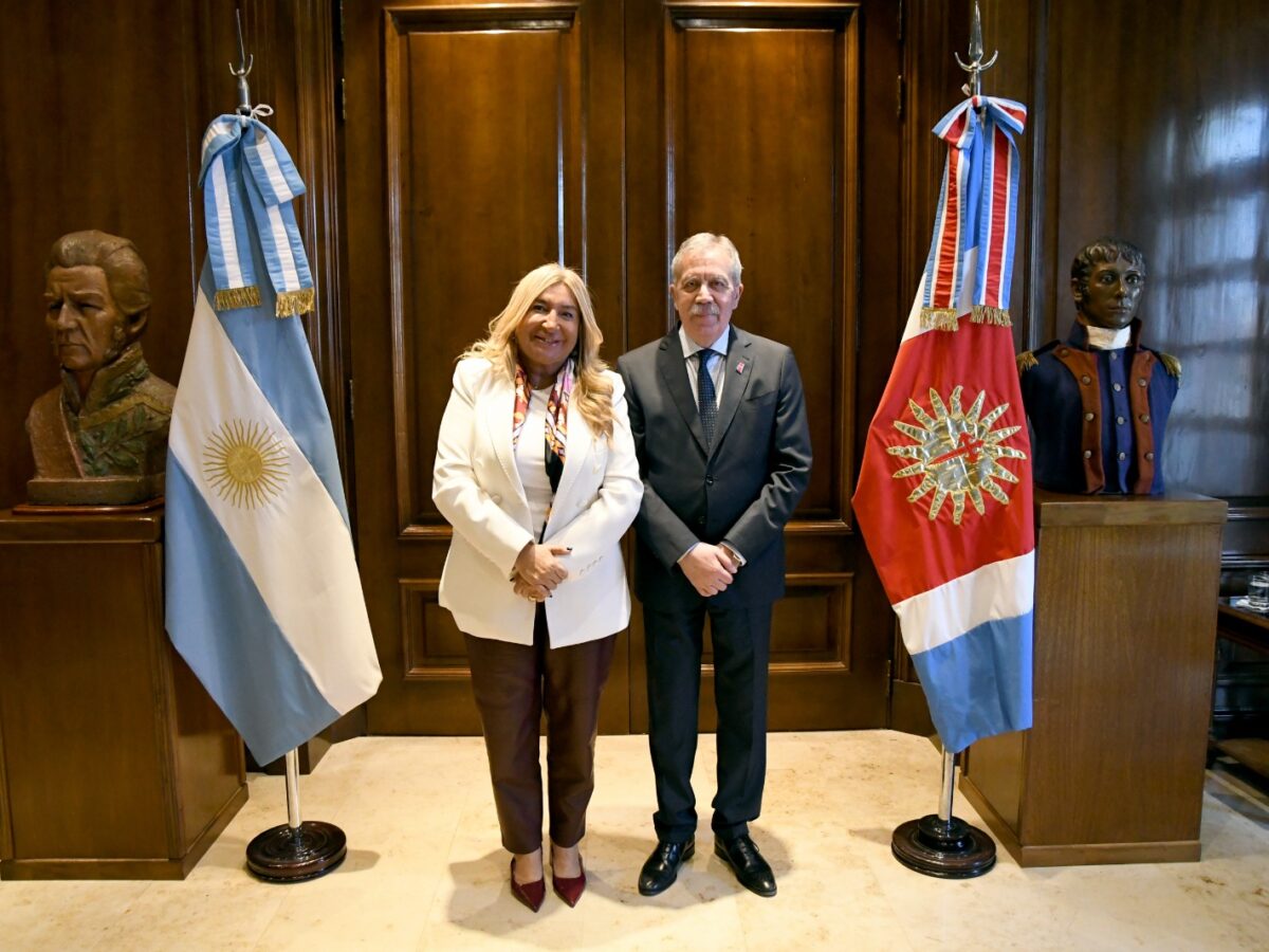 Suárez recibió a la presidenta de la Federación Argentina de la magistratura y la Función Judicial